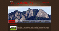 Desktop Screenshot of kowalczyk-noclegi.sromowce-nizne.pl